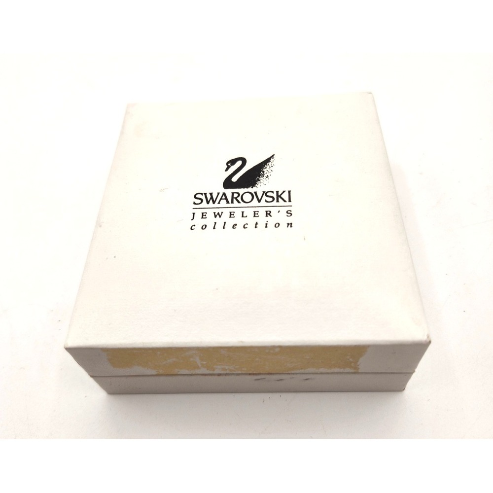 Swarovski Christmas Tree Brooch Pin Rare Signed Retired Original Box - Picture 3 of 5